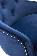 Rocco Brush Velvet Gas Lift Barstool