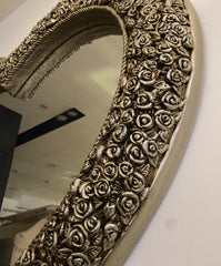 Rose Heart Shape Mirror Champagne