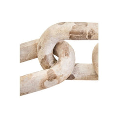 Santino Chocolate Marble Three Link Chain Home Luxe Interior