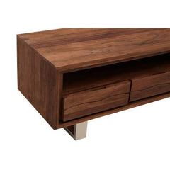 Simla Acacia Three Drawer Media Unit - Home Luxe Interior