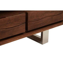 Simla Acacia Three Drawer Media Unit - Home Luxe Interior