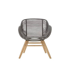 Sisal Grey Rope Armchair - Home Luxe Interior