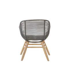 Sisal Grey Rope Armchair - Home Luxe Interior