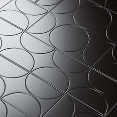 Solenn Semicircle Design Black Coffee Table