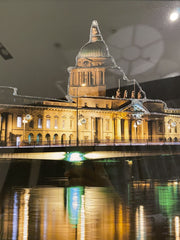 St Pauls Catherdral Nightview Wall Art Mirror Frame