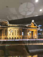 St Pauls Catherdral Nightview Wall Art Mirror Frame