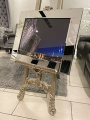 Sydney Building Nightview Wall Art Mirror Frame