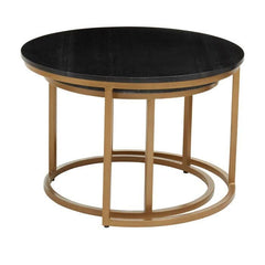 Varana Nest of Two Round Tables - Home Luxe Interior