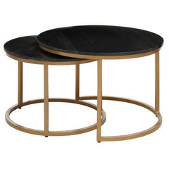 Varana Nest of Two Round Tables - Home Luxe Interior
