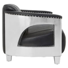 Victor 2 Seater Tufted Leather Sofa