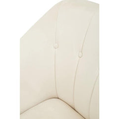 Yvette Cream Velvet Chaise Lounge Home Luxe Interior