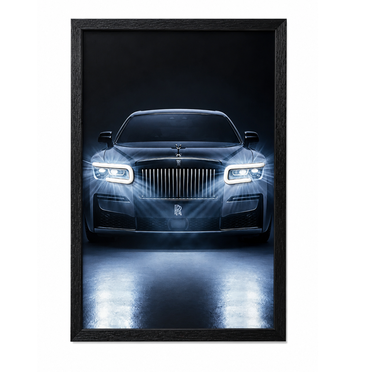 Audi Car Neon LED Wall Art 40x60cm USB Powered Modern Home Decor