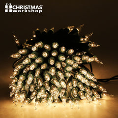 100 Shadeless Fairy Lights Clear/Mulit-Colour