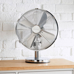 [EKM-AUTOGENERATED]12&34; Desk Fan Chrome
