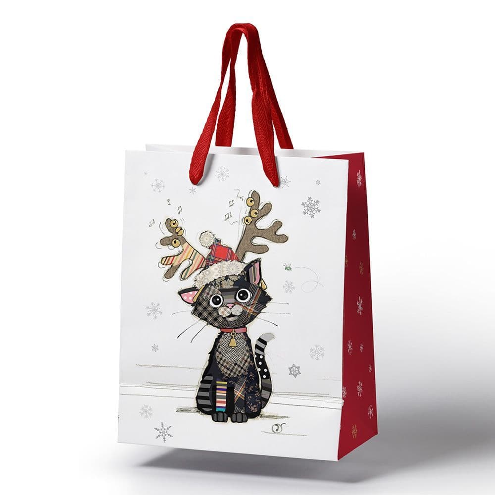 [EKM-AUTOGENERATED]12 PACK KITTEN ANTLERS GIFT BAG 24CM