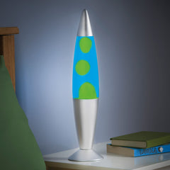 [EKM-AUTOGENERATED]16&34; Lava Lamp-Blue Liquid & Green Wax