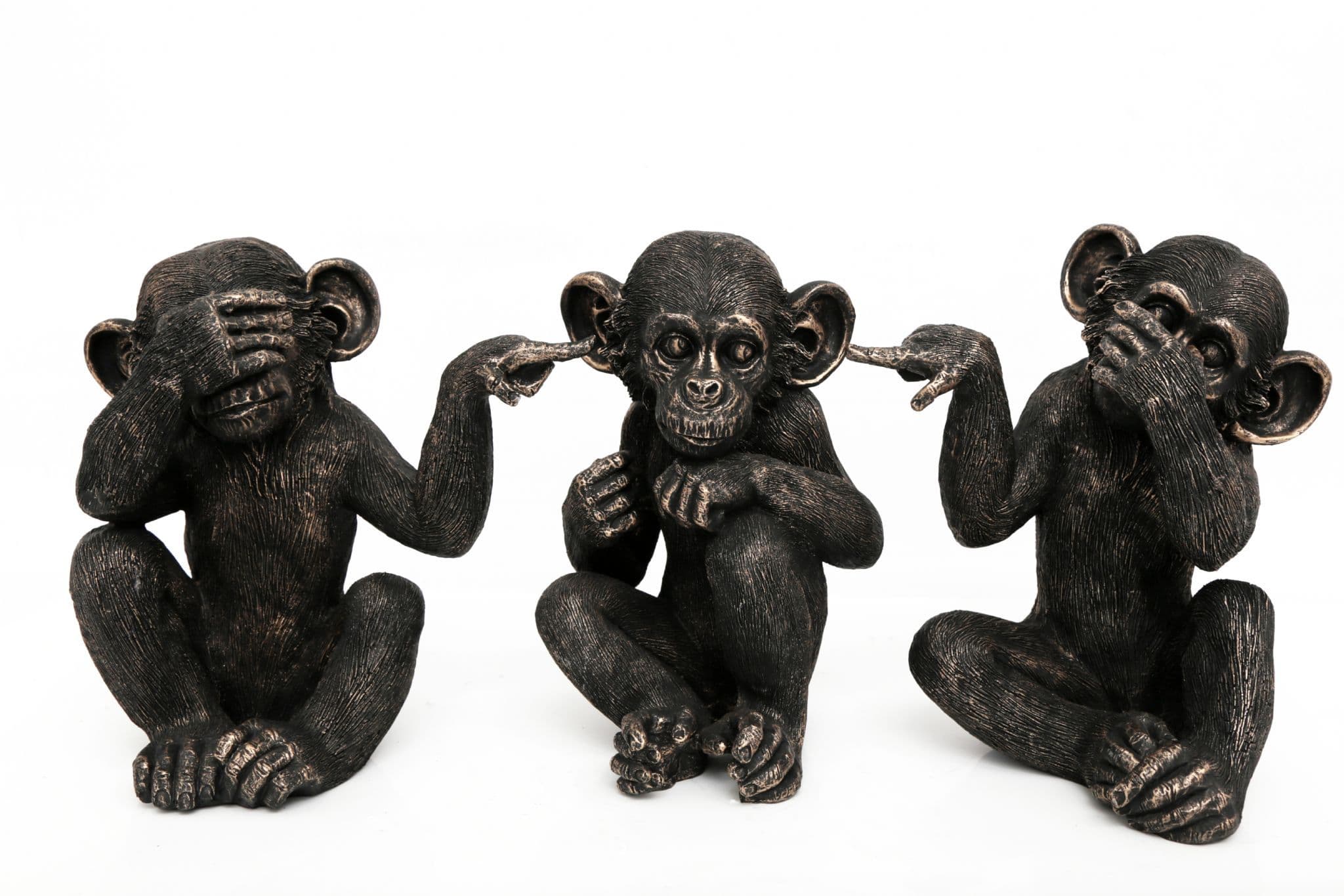 [EKM-AUTOGENERATED]16X30Cm Set Of 3 Monkeys