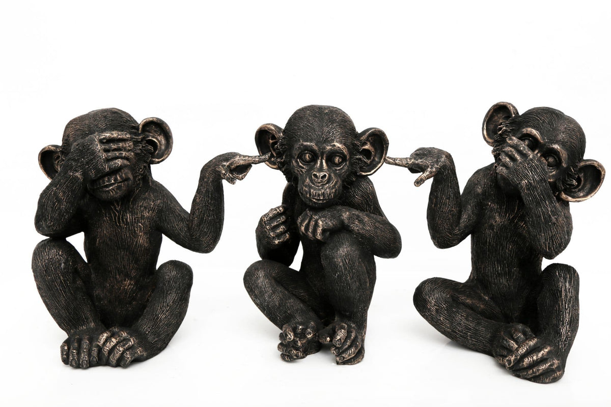 [EKM-AUTOGENERATED]16X30Cm Set Of 3 Monkeys