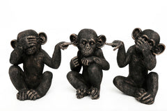 [EKM-AUTOGENERATED]16X30Cm Set Of 3 Monkeys