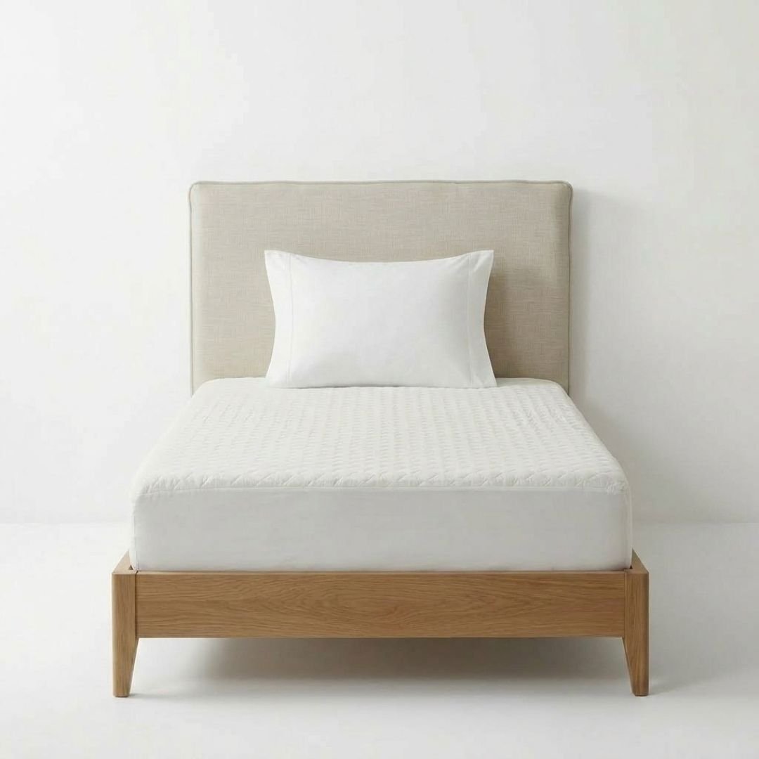Gaveno Cavailia Single Anti-Allergy Fitted Mattress Protector White
