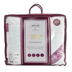 Bed Club 13.5 Tog Double Microfibre Duvet - Soft Down-Like Winter Quilt