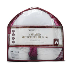 The Bed Club V-Shaped Microfibre Pregnancy and Nursing Support Pillow