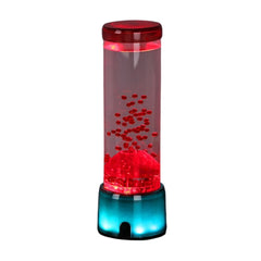 LED Colour Changing Volcano Lamp - RGB Night Light with USB Charging