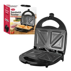 750W Sandwich Toaster - Non-Stick Plates & Cool Touch Handle