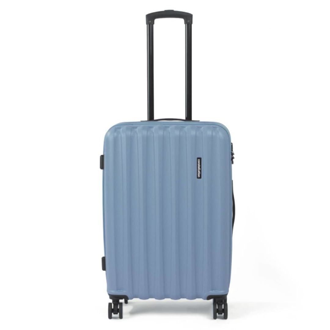 Havana 68cm Medium Hard Shell Suitcase - Blue Travel Luggage