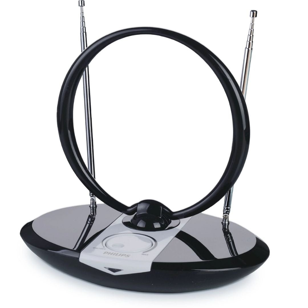 Philips Indoor Amplified Digital TV Aerial - 4K Ultra HD Compatible