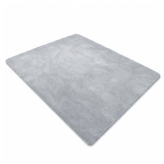 Natural Burton Rabbit Fur Soft Touch Rug Anti Slip Washable UK