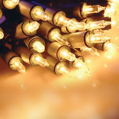 200 Shadeless Fairy Lights Clear/Multi-Coloured