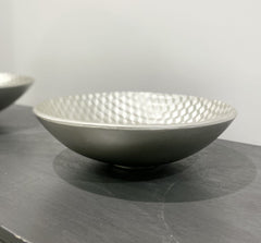 [EKM-AUTOGENERATED]27Cm Geo Embossed Cube Décor Bowl
