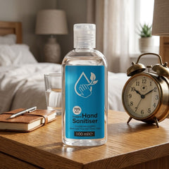 Instant Hand Sanitiser 70% Alcohol 100ml Travel Bottle Box of 48
