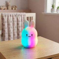 Nite Pets Penguin LED Night Light - 9 Color Changing Silicone Lamp