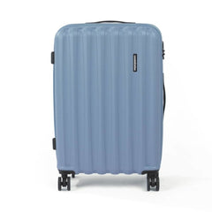 Havana 68cm Medium Hard Shell Suitcase - Blue Travel Luggage