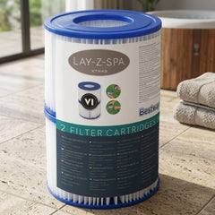 Lay-Z-Spa Filter Cartridge Size VI - Pack of 2 Hot Tub Spa Filters
