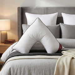 The Bed Club V-Shaped Microfibre Pregnancy and Nursing Support Pillow
