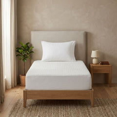 Gaveno Cavailia Single Anti-Allergy Fitted Mattress Protector White