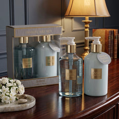 Home Luxe Maison Parfum Suave Stone Blue Hand Wash Lotion Gift Set