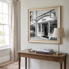 Dior Fashion Champagne Step Frame 70x70cm Luxury Wall Art Home Decor