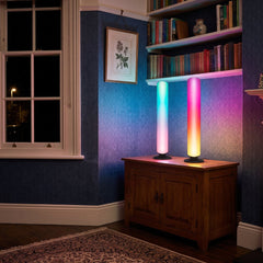 Aura Vibrant LED Light Bars RGB Gaming & Desk Duo Pack with Remote
