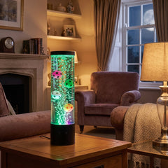 Home Luxe Football Fun LED Bubble Lamp Colour Changing Light | 29cm