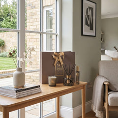 Home Luxe Maison Oud Wood Diffuser Candle Spray Gift Bag Set | 31cm'