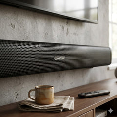 Goodmans 60W Bluetooth Soundbar - 2.0 Channel Stereo & HDMI ARC Input