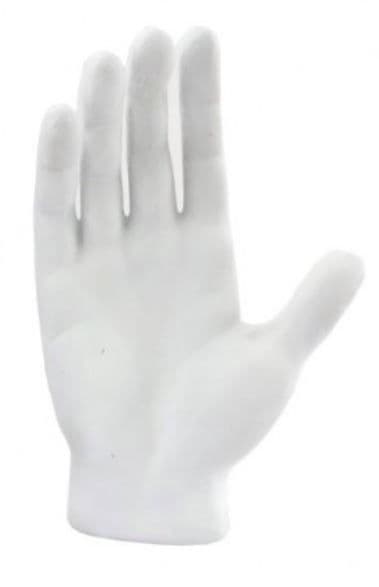 35Cm Monochrome Giant Hand Décor - Black/White