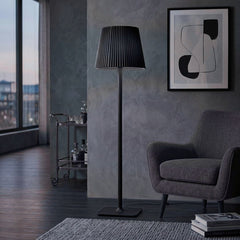 SiL Interiors 120cm LED Touch Lamp - Cordless, Rechargeable Black