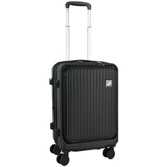 Charging Cabin Case Black - Hard Shell USB-C TSA Travel Suitcase