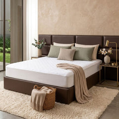 Simply Everyday Anti-Bacterial Double Quilted Mattress Protector - 2 Pack