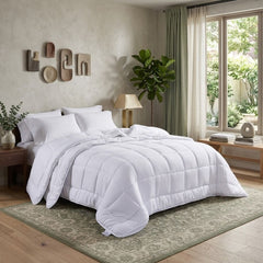 Laura Secret Home Single Luxury 13.5 Tog Microfibre Duvet - White